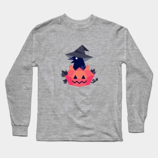 Crow Pumpkin Long Sleeve T-Shirt